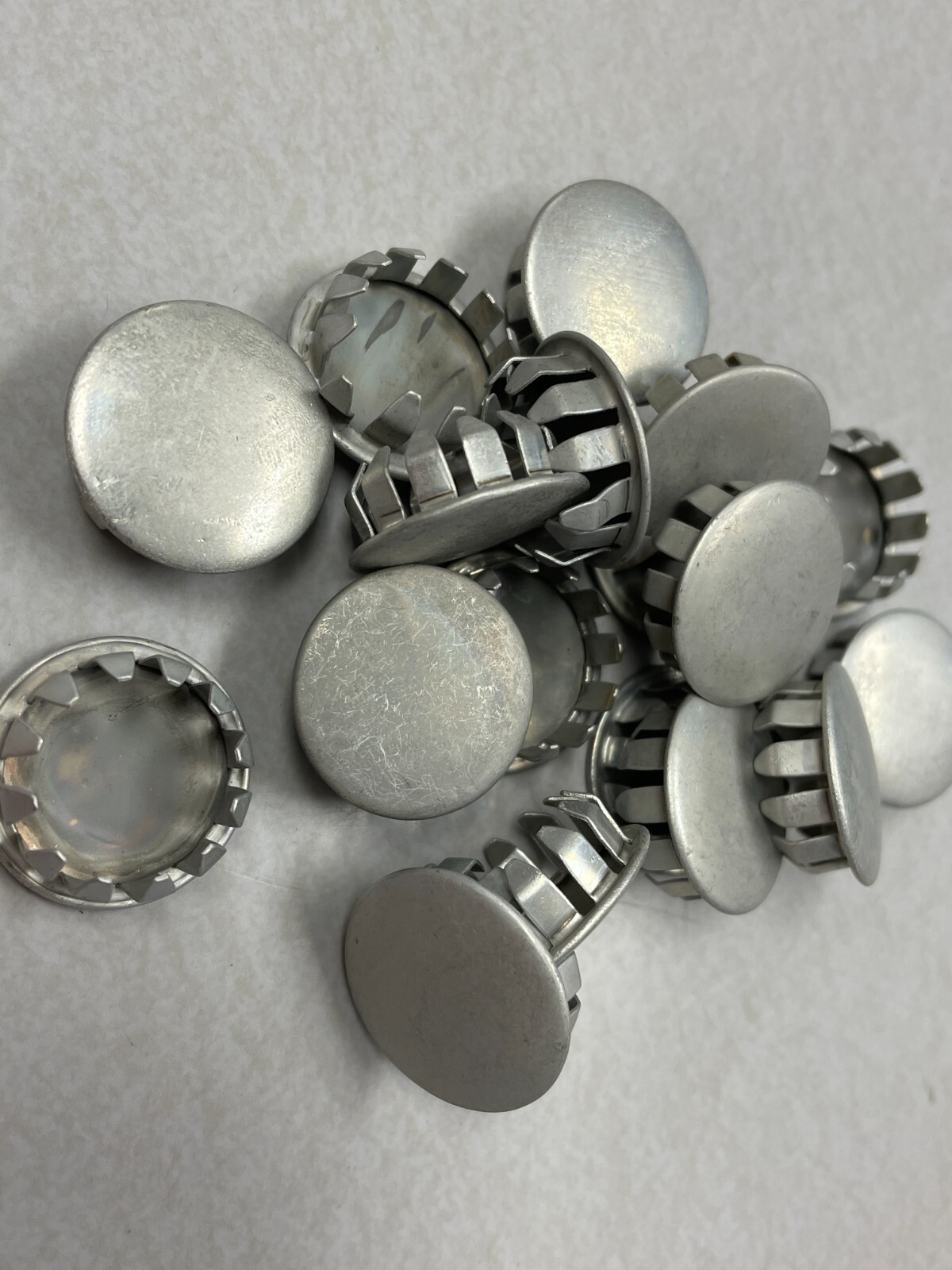 25pcs 3/4″ 20mm Steel Zinc Plated Not Chrome Hole Plug Cap Cover FS