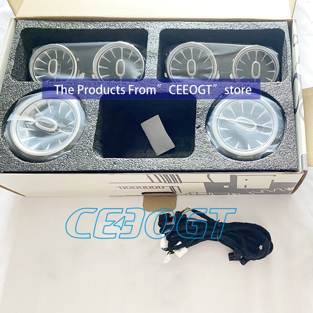 For Mercedes Benz E Class W213 64 Colors Front Rear Air Vent LED Ambient Light
