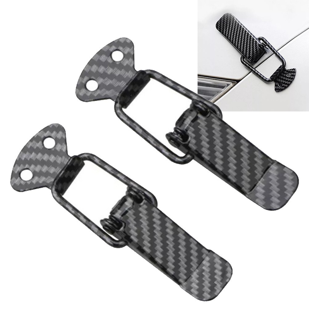 Quick Install Auto Bumper Clips Set of 2 in Lightweight Metal and Fibers