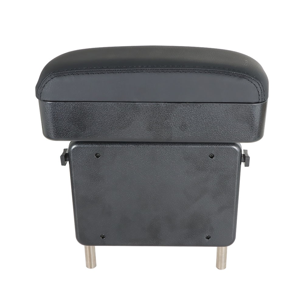 Universal Car Center Console Storage Armrest Box Organizer Elbow Support Black