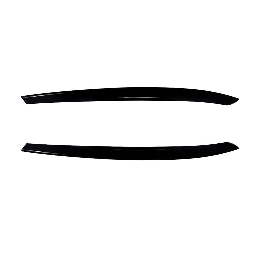For Skoda Superb B8.5 2019 to 2022 Headlight Eyebrows ABS Trim Cover Set