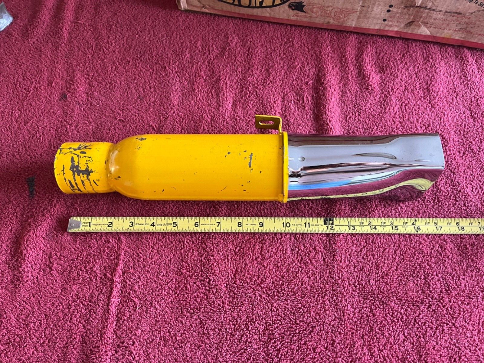 NOS 1969 1970 Vintage SCAT CAT Competition Mufflers PS-20 BIG MOUTH