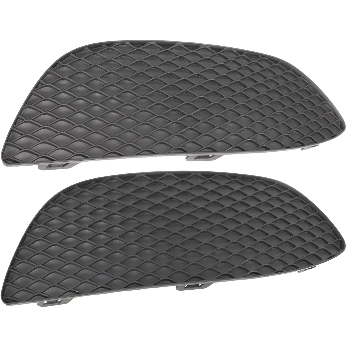 Fog Light Covers Set of 2 Front Driver & Passenger Side for Mercedes Coupe Pair