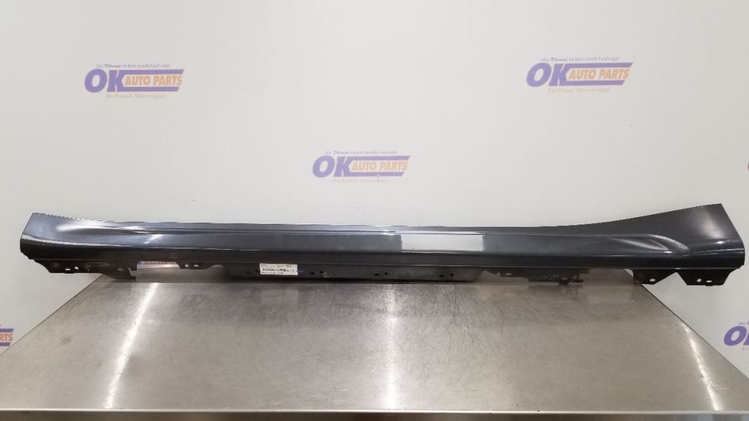 17 BMW M2 F87 COUPE ROCKER PANEL MOULDING SIDE SKIRT LEFT DRIVER GRAY