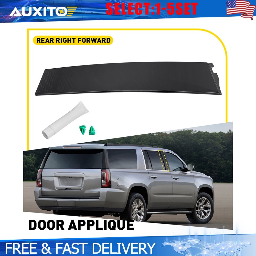 Rear R Forward Door Applique Molding 926244 Fit Escalade ESV Yukon Suburban 1-5X