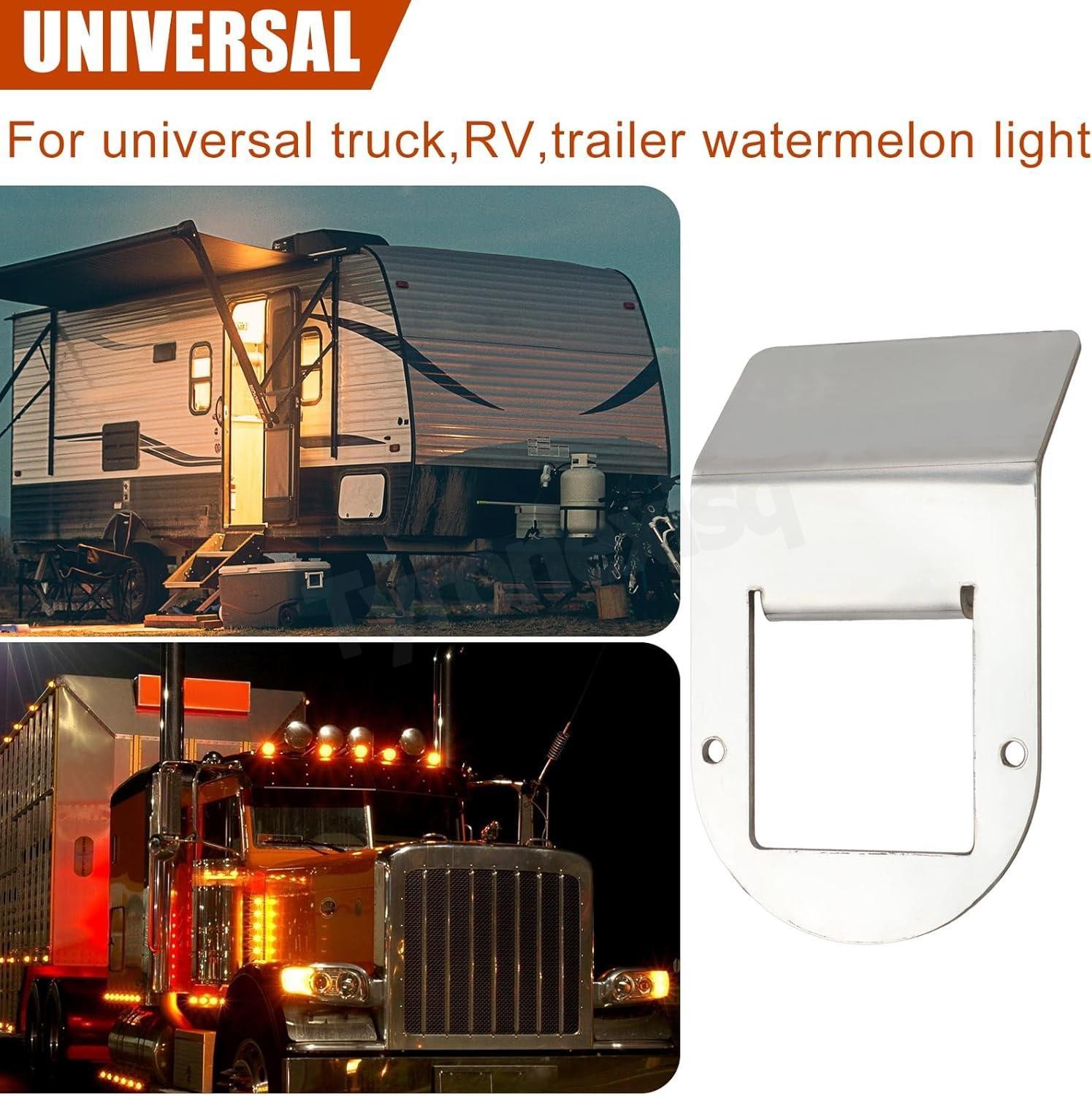 4 X Watermelon Under Glow Frame Bracket – Mount Only,Clamp Style,Stainless Steel
