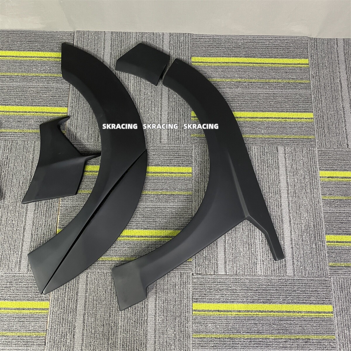 Primer Fender Flare Bodykits Wheel Arch Cover Trim 10X For Ford Fusion 2014-2018