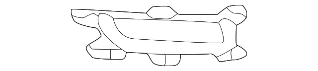 Genuine Nissan Fog Light Trim 62257-9FV0E