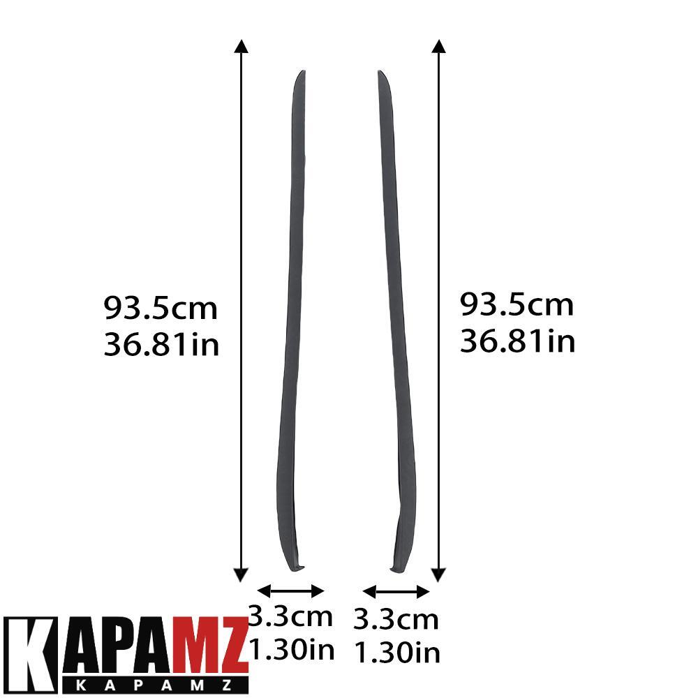 NEW For 12-18 Ford Focus RH+LH Windshield Pillar Trim Moulding PAIR Both Side