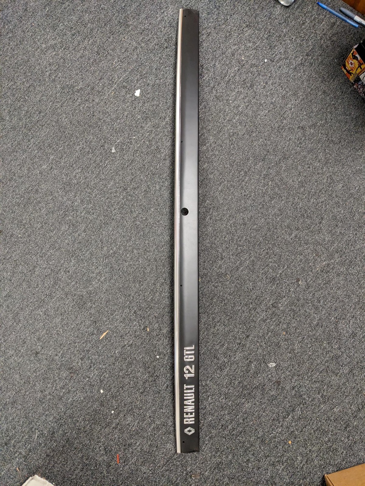 1970-1976 RENAULT 12 GTL REAR TRUNK TRIM OEM GENUINE NOS NEW OLD STOCK