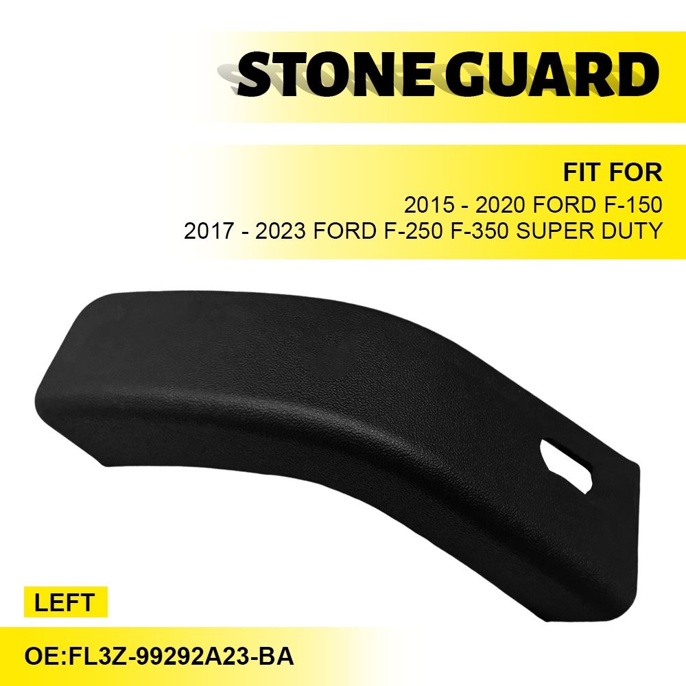 For Ford F-150 F-250 Super 350 Duty driver front bed Stone Guard Deflector New