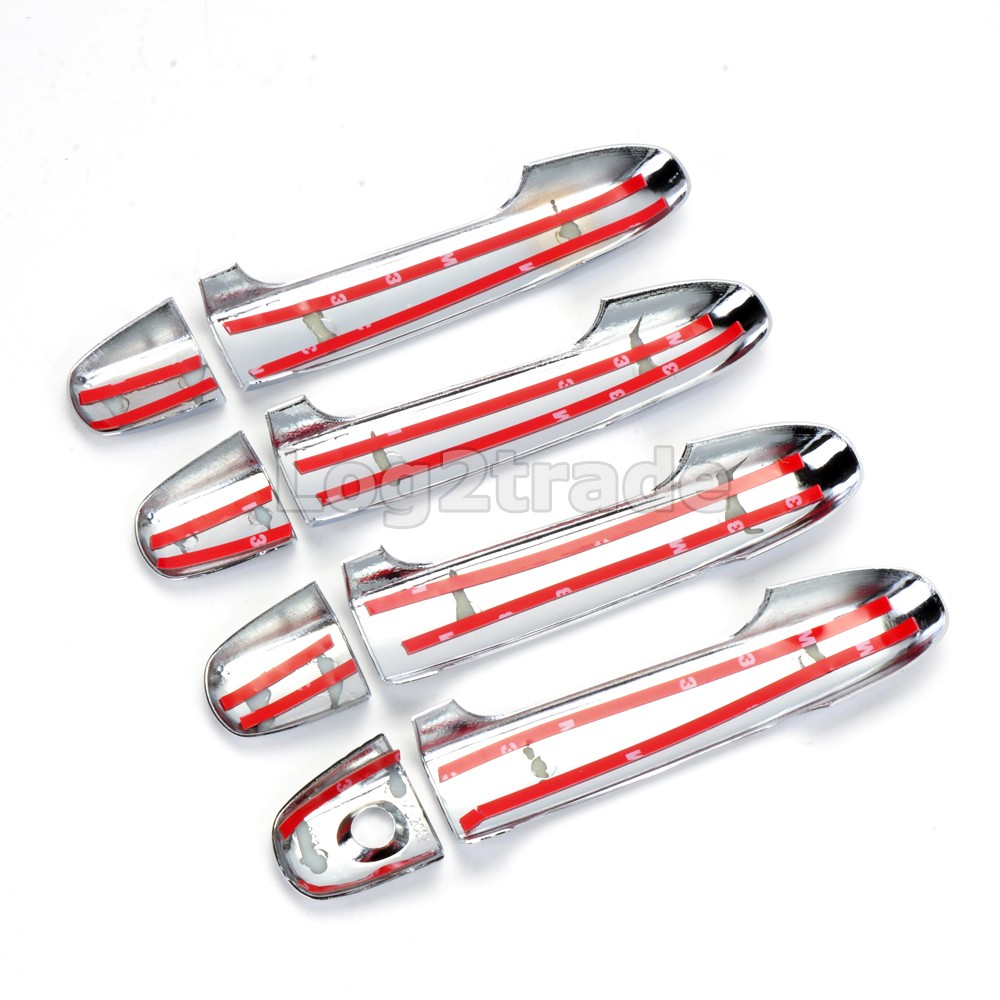 CHROME DOOR HANDLE COVER EXTERIOR MOLDING TRIM FOR TOYOTA CAMRY 2012 2013 2014