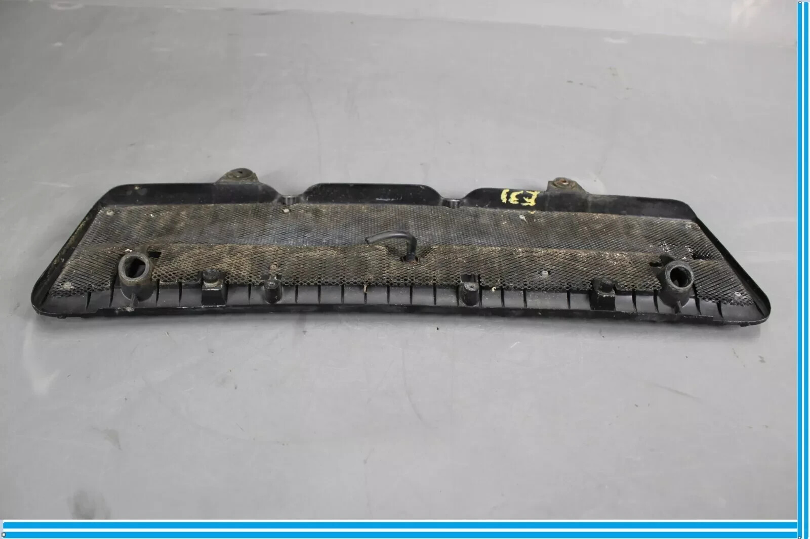 81-91 Jaguar XJS HE Windshield Wiper Mesh Grille Grill Vent Cowl Black OEM