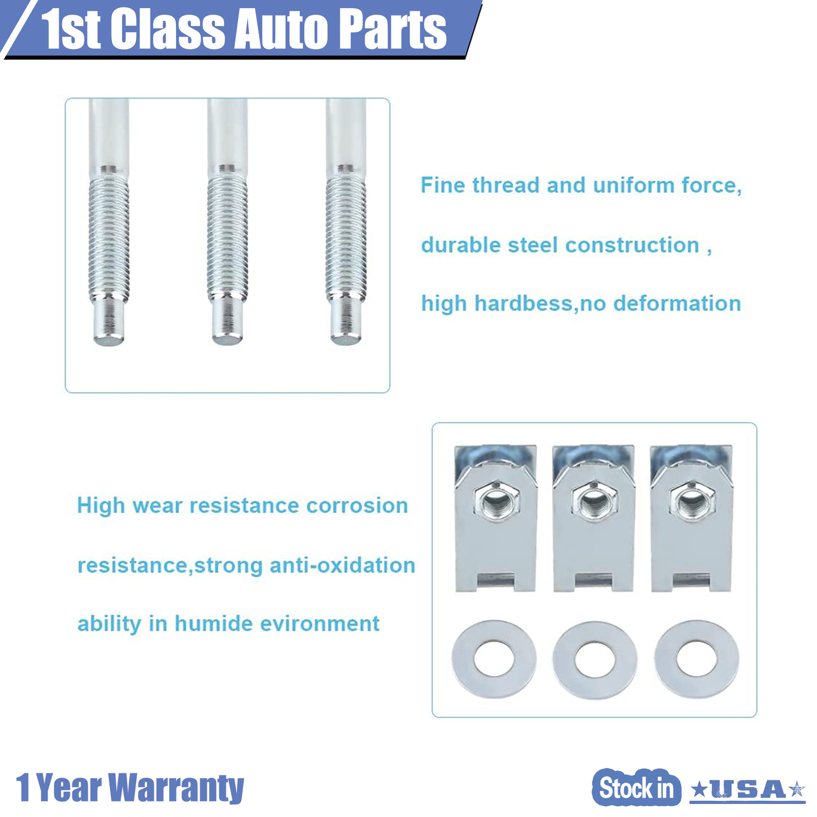 Bed Mounting Hardware 6 Bolt Set Kit Fit 04-14 Ford F150 Lincoln Mark LT 924-313