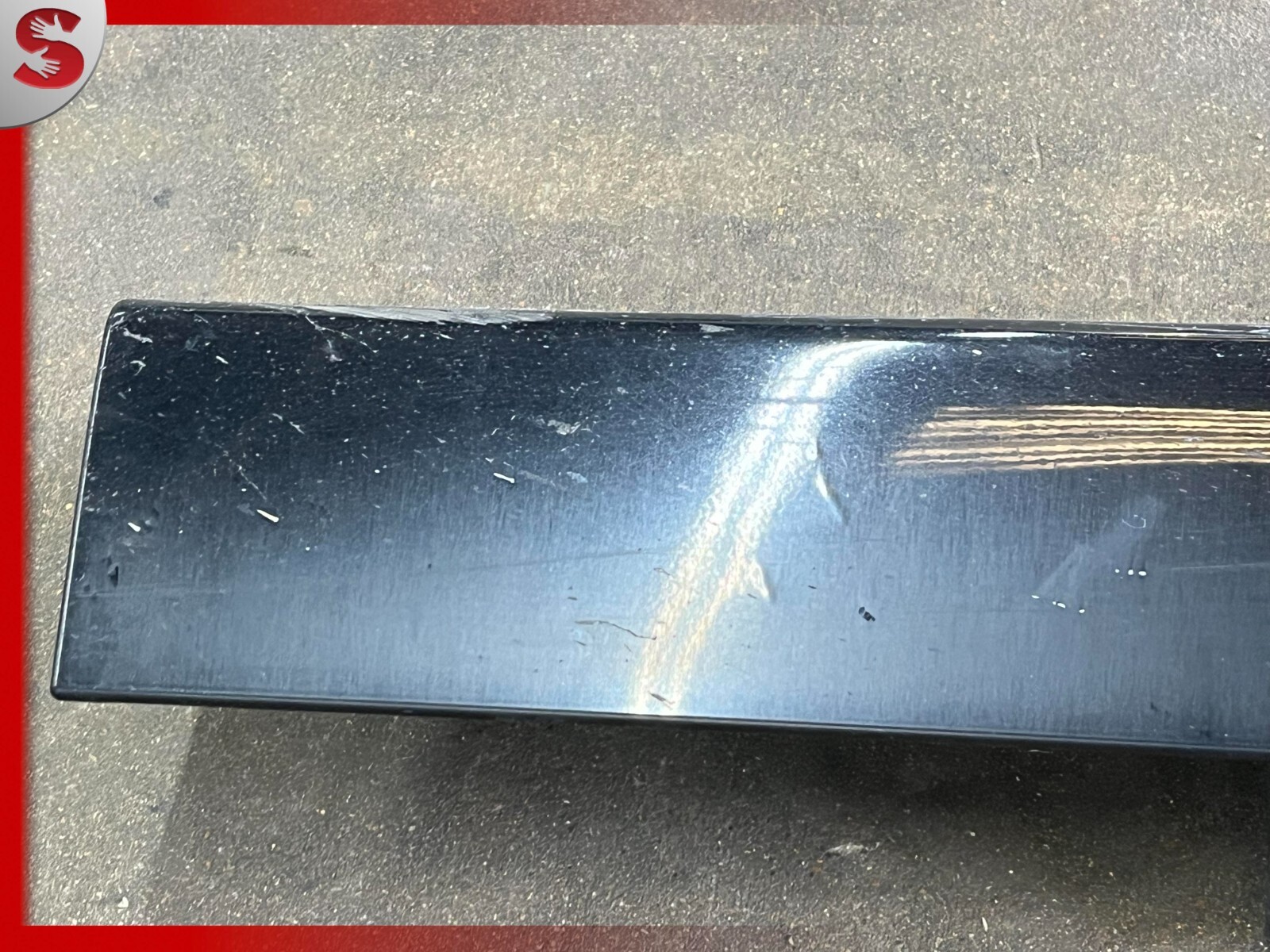 11-16 BMW F10 528I 535I 550I RIGHT SIDE SKIRT ROCKER PANEL TRIM BLACK SCHWARZ 2