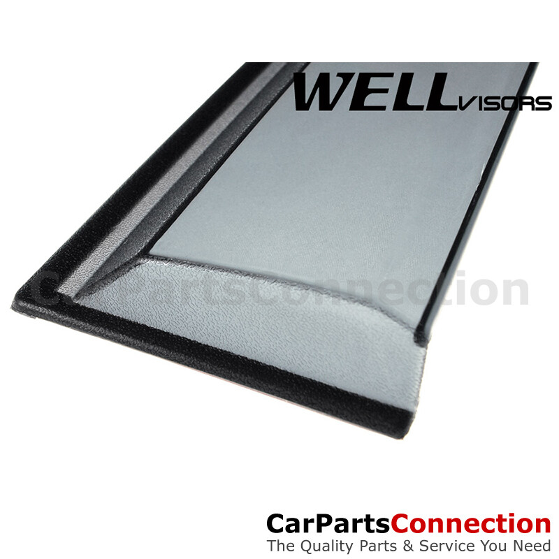 WellVisors Window Visors 2007-2014 For Toyota FJ Cruiser Sun Visors Deflectors