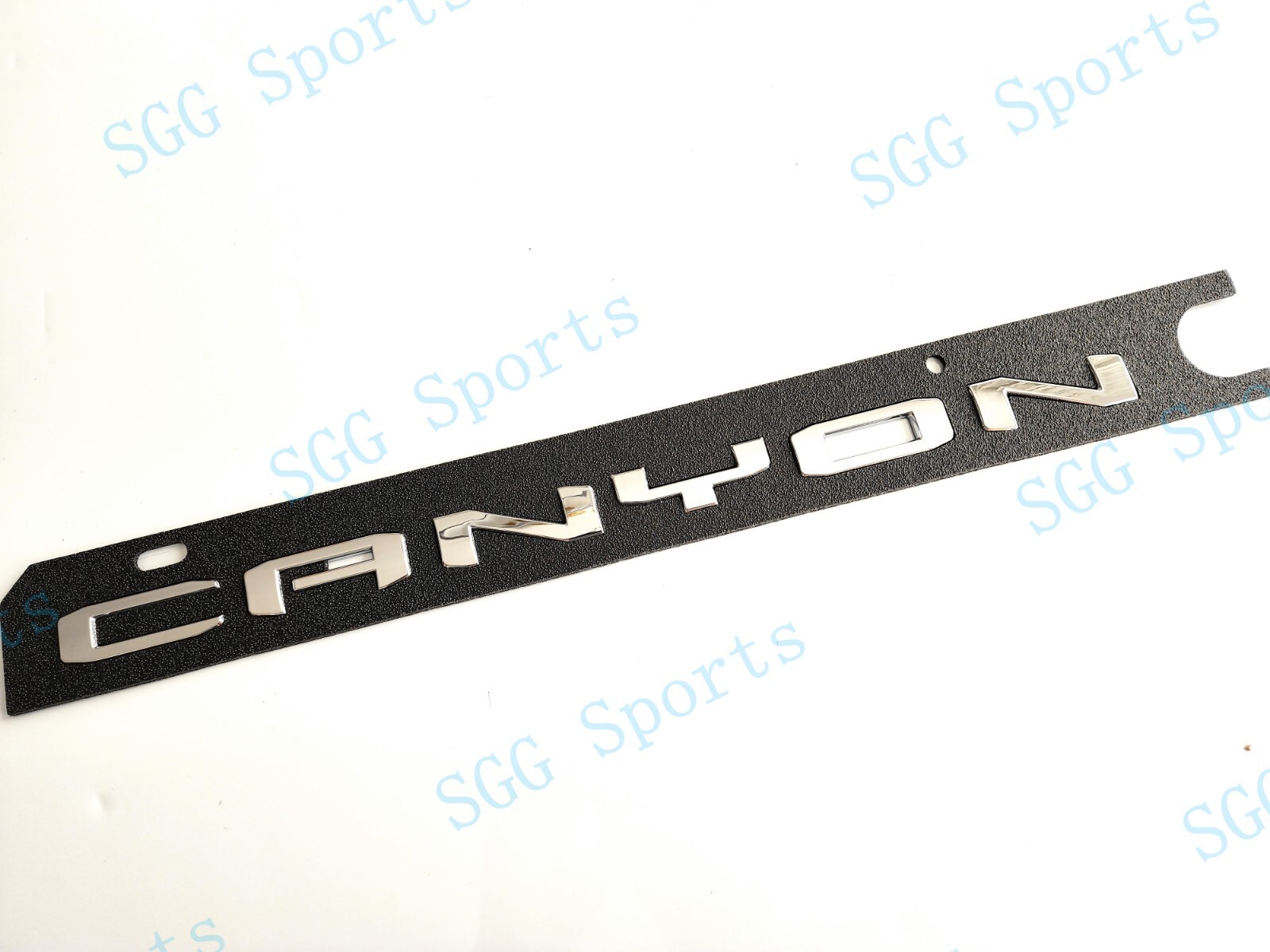 1PC Chrome Silver Rear Tailgate Canyon Emblem Badge Fit 2023-2025 GMC Canyon