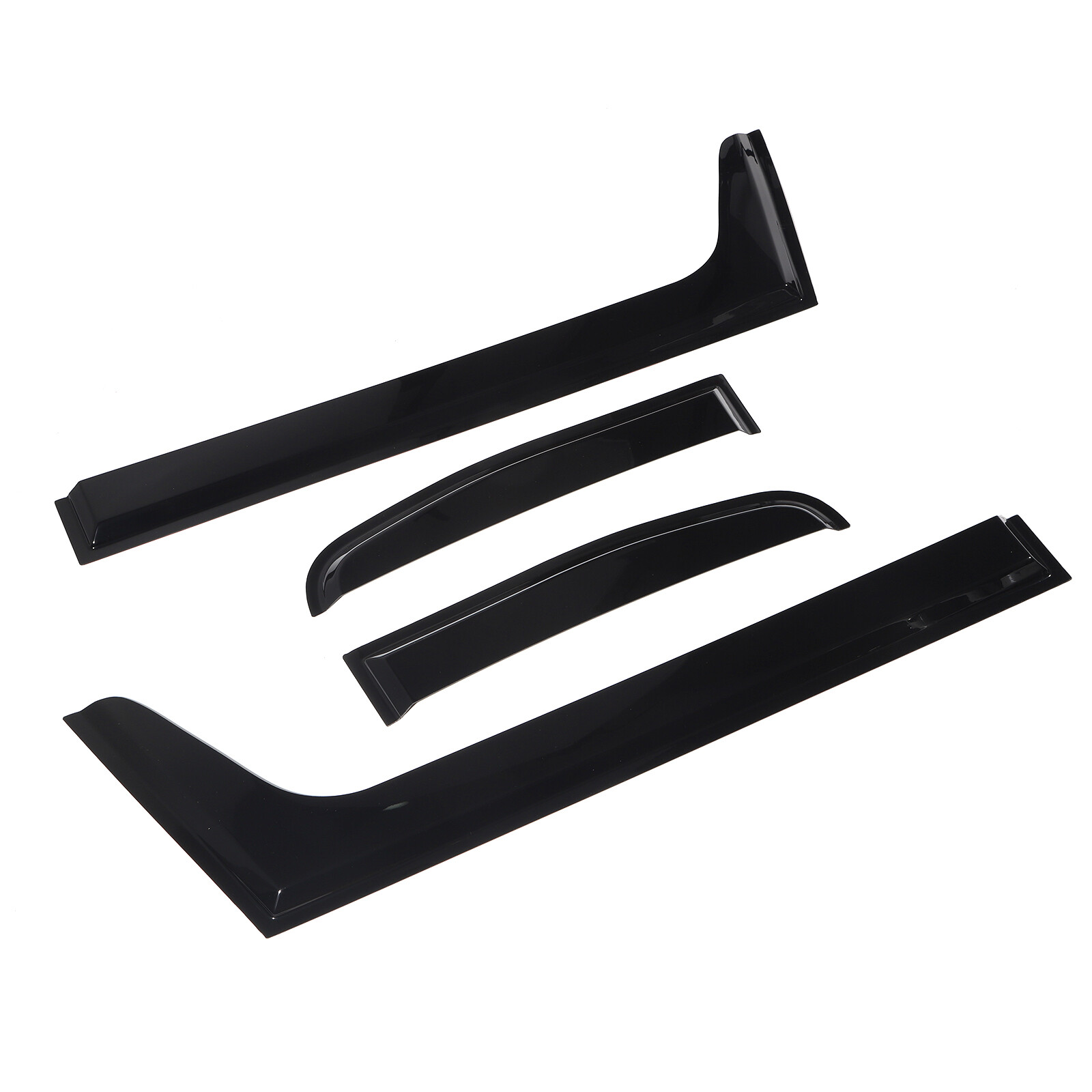 4PCS Window Visors Sun Rain Deflectors Guard Fit For Toyota FJ Cruiser 2007-2014