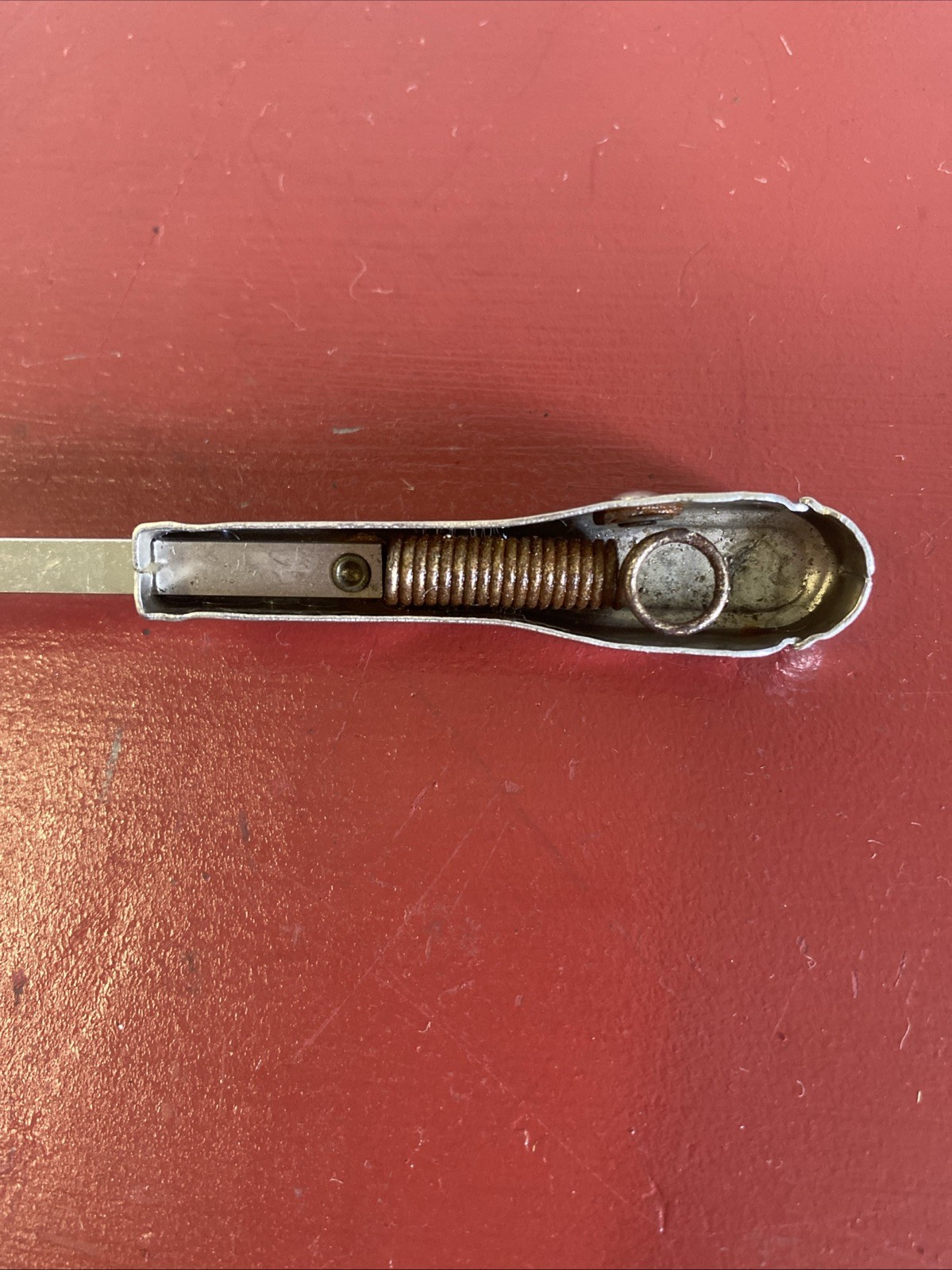 1920 ‘S 1930 ‘s VINTAGE STAINLESS 7″ SPRING LOADED WIPER ARM