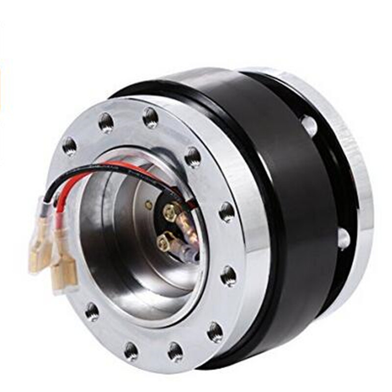Quick Release Hub Aluminium Alloy For Car Steering Wheel With 6-hole Adapter Kit