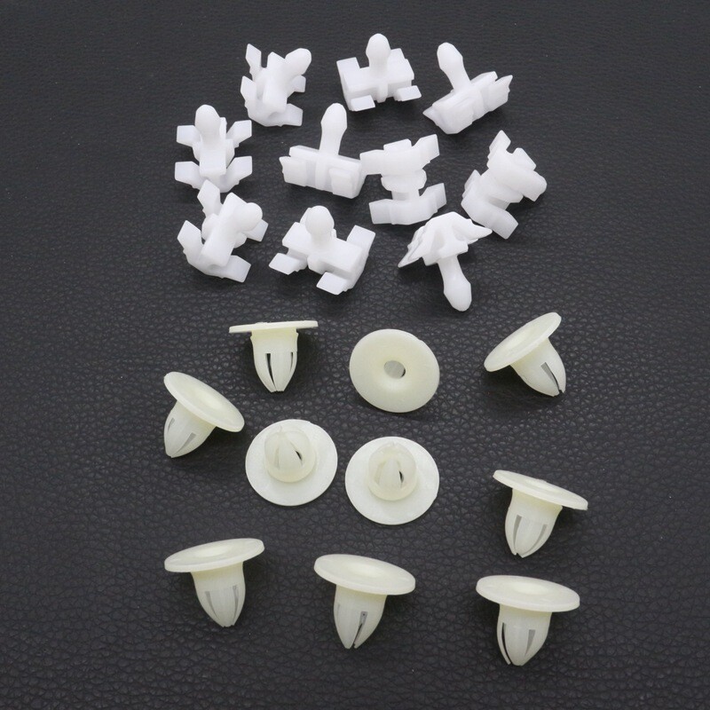 20 For Mercedes 0059889778 + 0019882981 Male And Female Clips & Grommet Kit