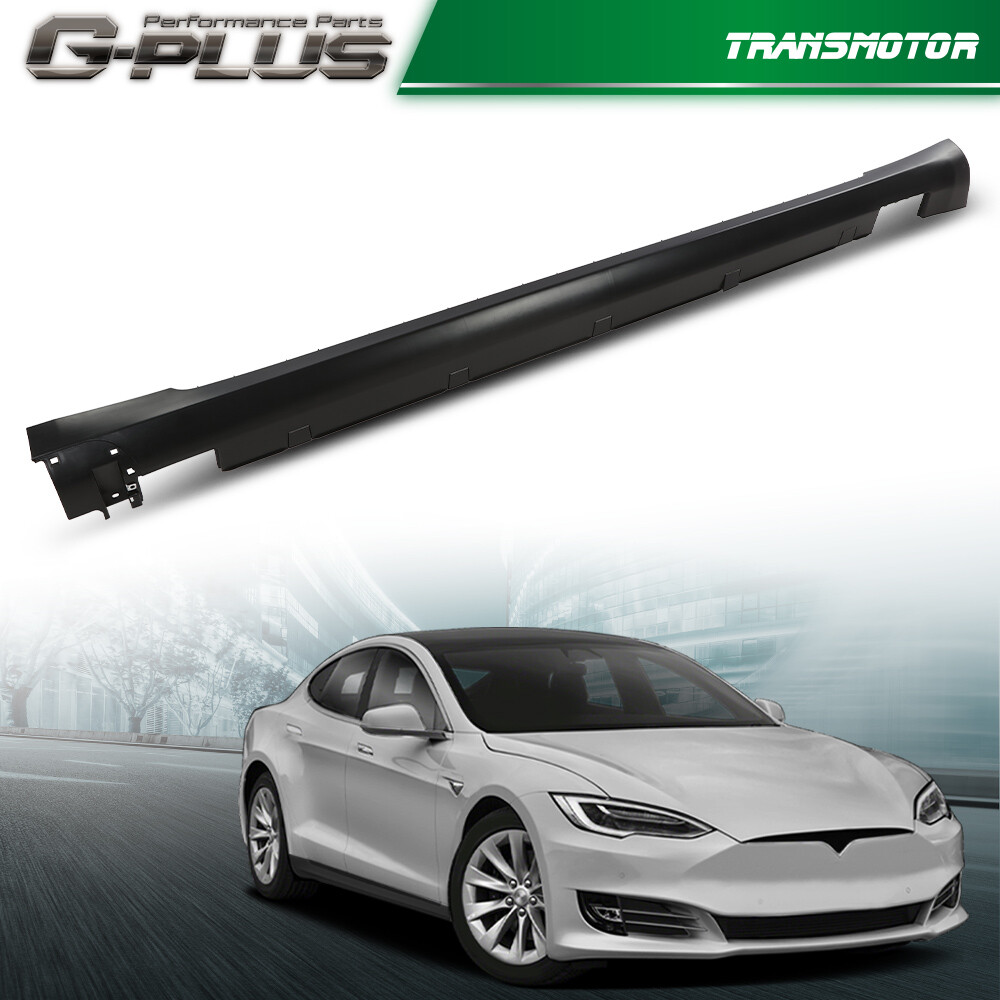 Fit For 2012-2021 Tesla Model S Right Side Skirt Rocker Panel Black 600587500j