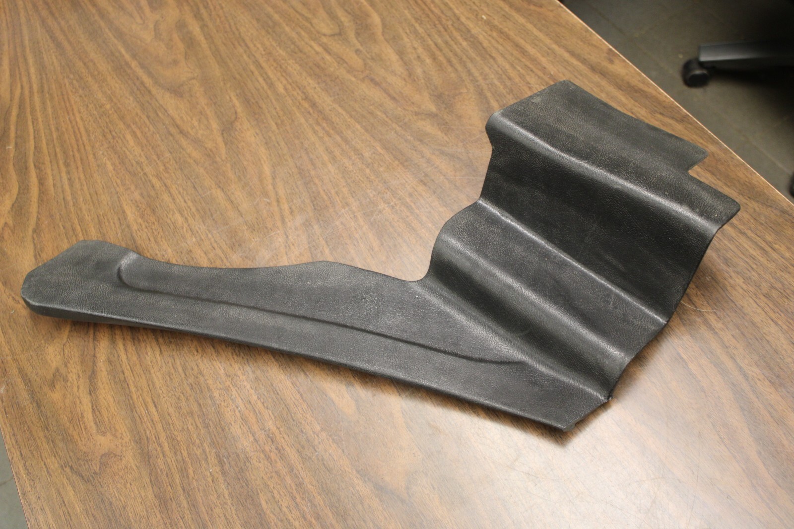 1970-1975 Corvette LEFT Rear Quarter Trim Panel Convertible Black Unpainted