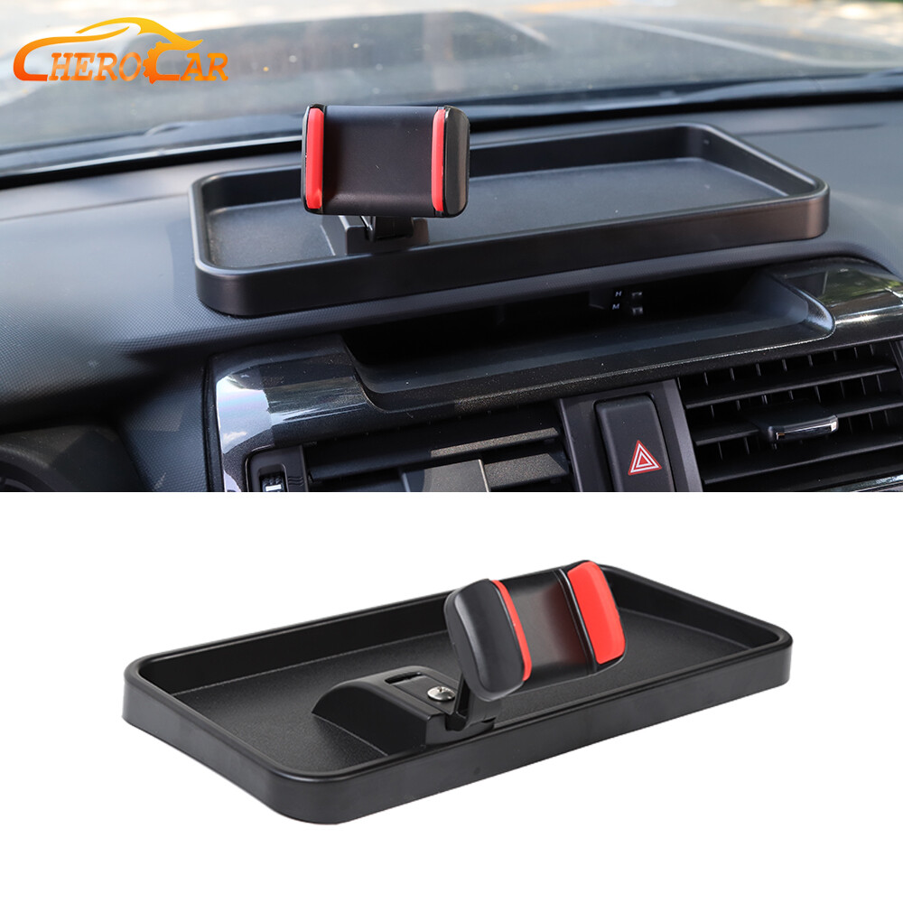 Center Console Phone Stander Bracket Storage Tray For 4Runner 2010+ Accessories