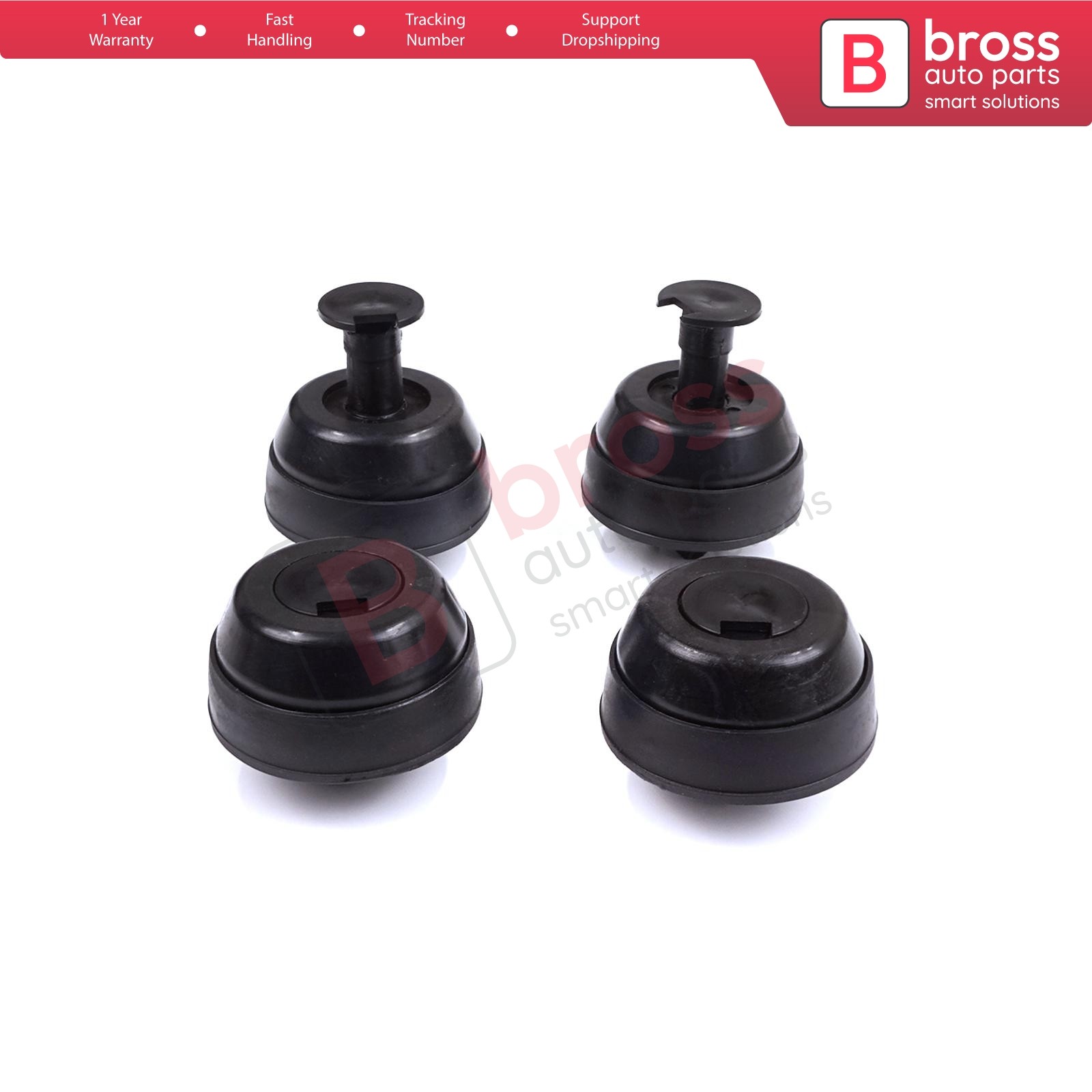 4 Pcs Jack Mount Rubber Plug Pad for Mercedes W124 R219 W202 W210 W220 C208 A208