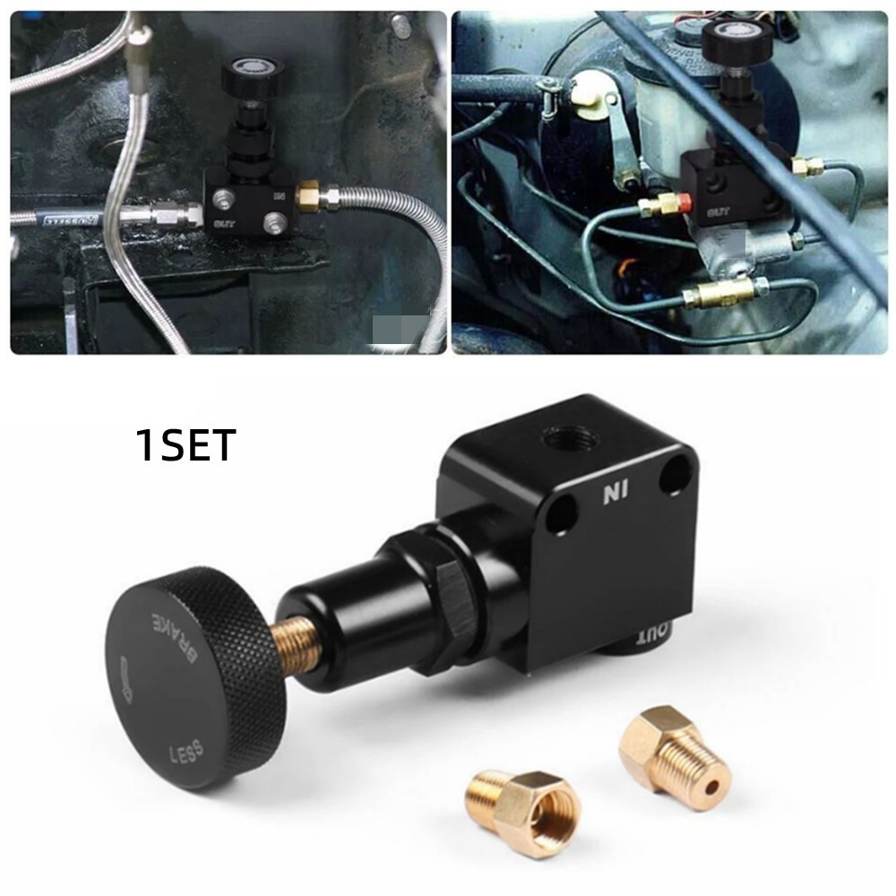 Aluminum Metal Brake Proportional Valve Adjustable In Line Disc Drum Brakes Part