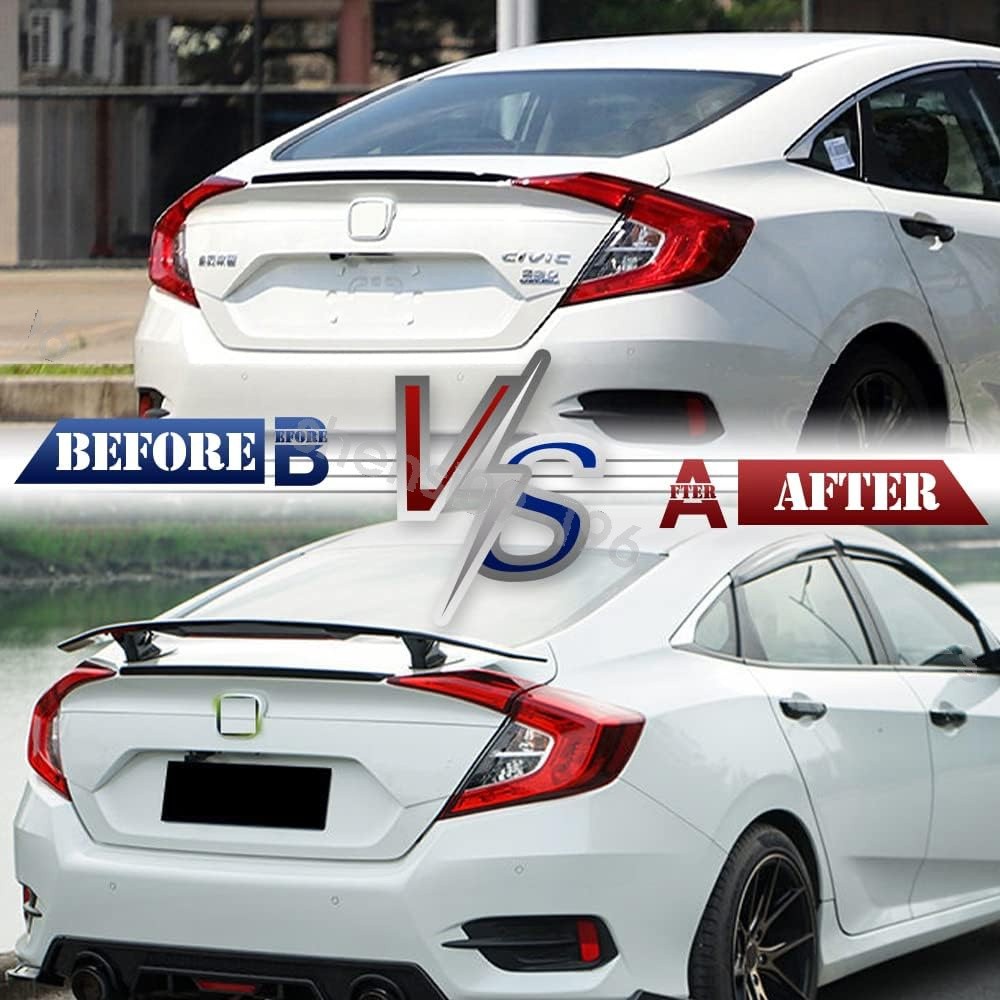 For Chevy Camaro 2000-2021 46″ Matte Black Rear Trunk Spoiler GT Racing Wing US