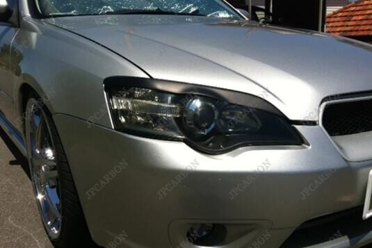 Unpainted FRP Headlight Eyelids Eyebrows for 03-09 Subaru Legacy Liberty type B