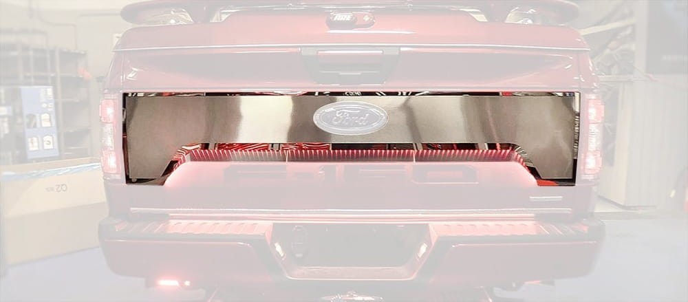 Tailgate Upgrade Trim Kit Red LED fits 2015-2019 Ford F-150