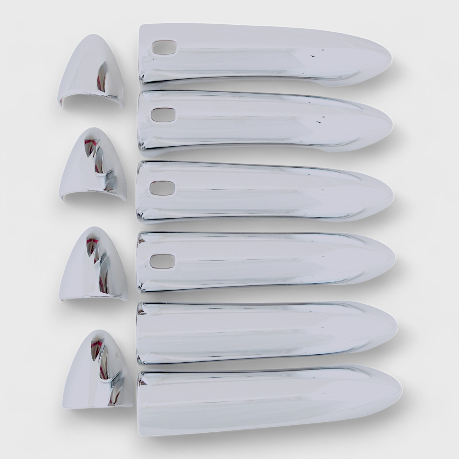 Patented Snap-On Chrome Door Handle Cover for 17-19 Buick LaCrosse W/SMARTKEY