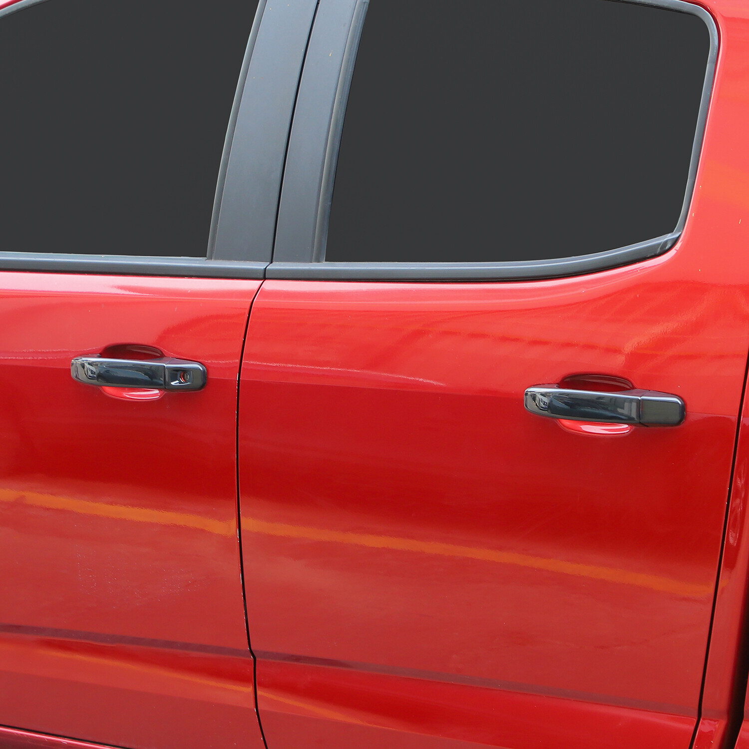 Black Exterior Door Handle Shell Cover Bezel For Chevy Colorado/GMC CANYON 2015+