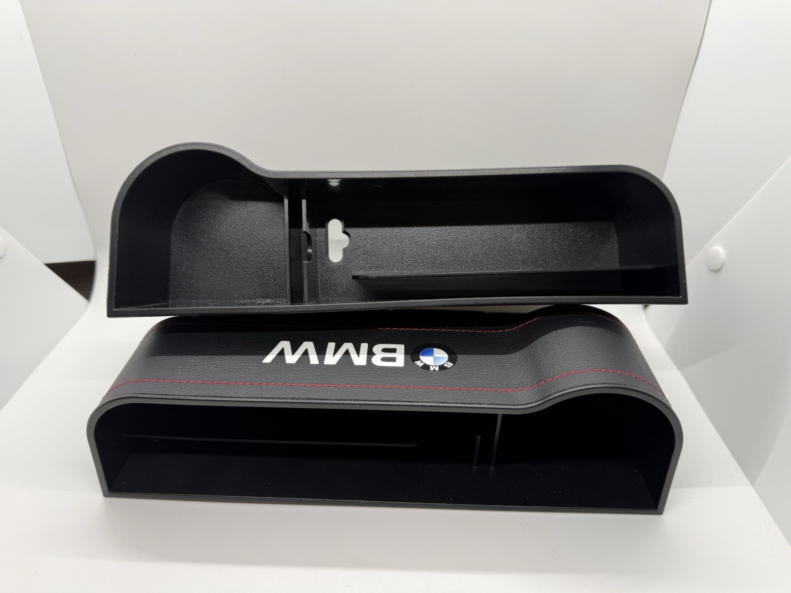 BMW Black Car Seat Gap Filler Leather