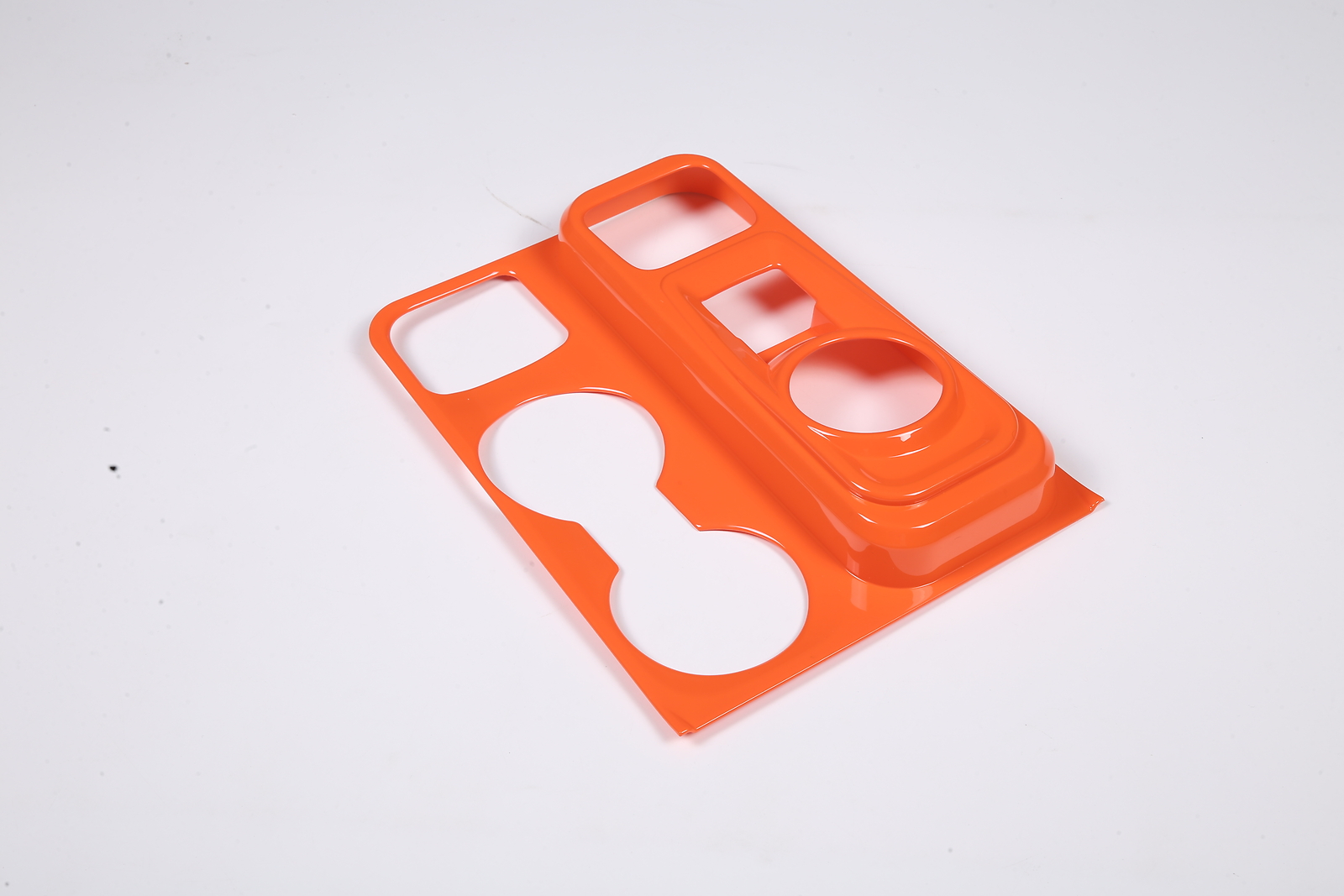 For Ford Maverick 2022-2023 Orange ABS Central Control Gear Shift Panel Trim