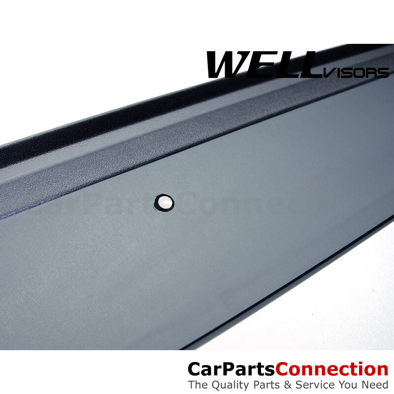 WellVisors Window Visors 2007-2014 For Toyota FJ Cruiser Sun Visors Deflectors