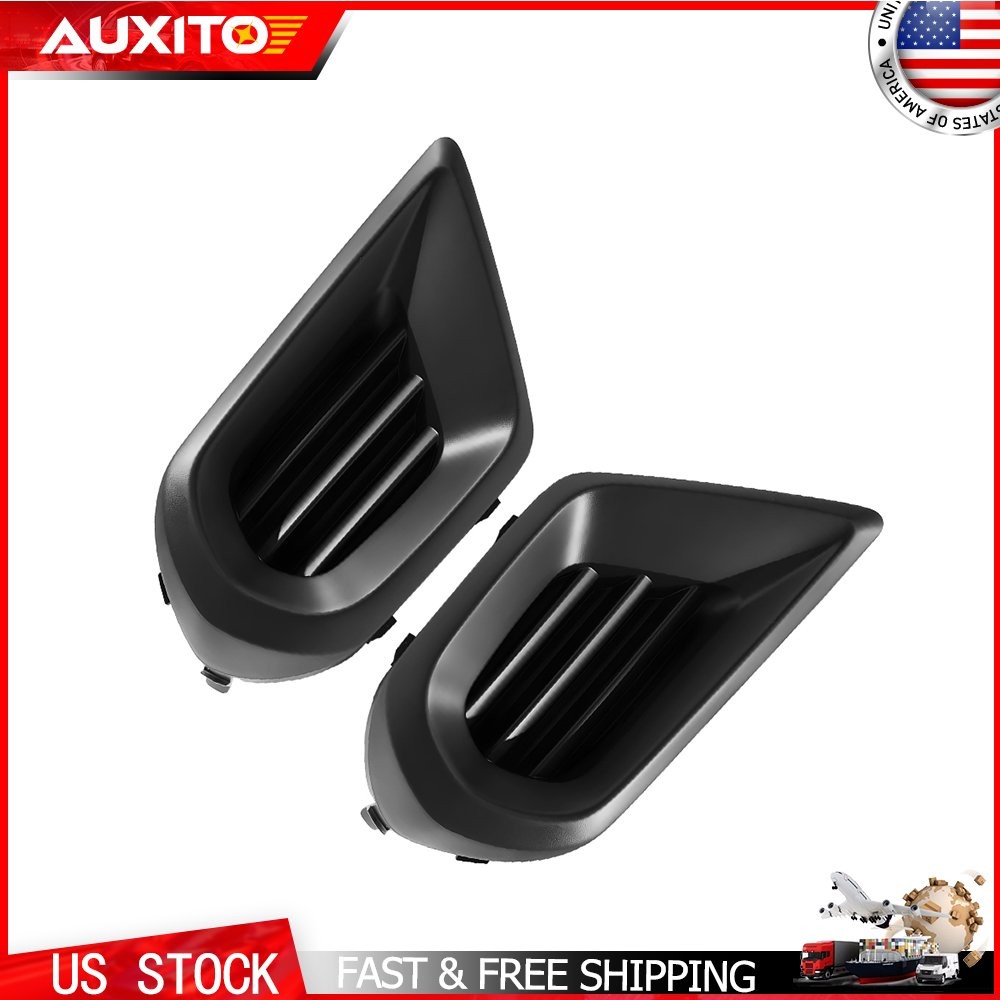 Pair Driver Passenger Side Fog Light Cover Bezel For 2014-2016 Subaru Forester