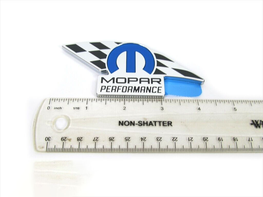 MOPAR PERFORMANCE DODGE JEEP CHRYSLER DECAL EMBLEM NAMEPLATE OEM GENUINE NEW