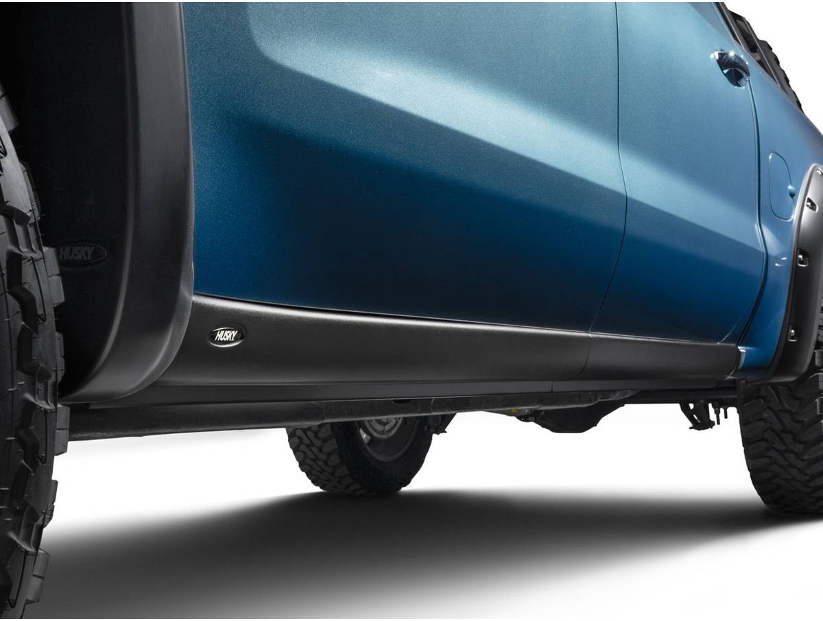 Husky Rocker Panel Kit Fits 2015-2020 F150 SuperCrew, 2017-2022 F250-F450 Crew