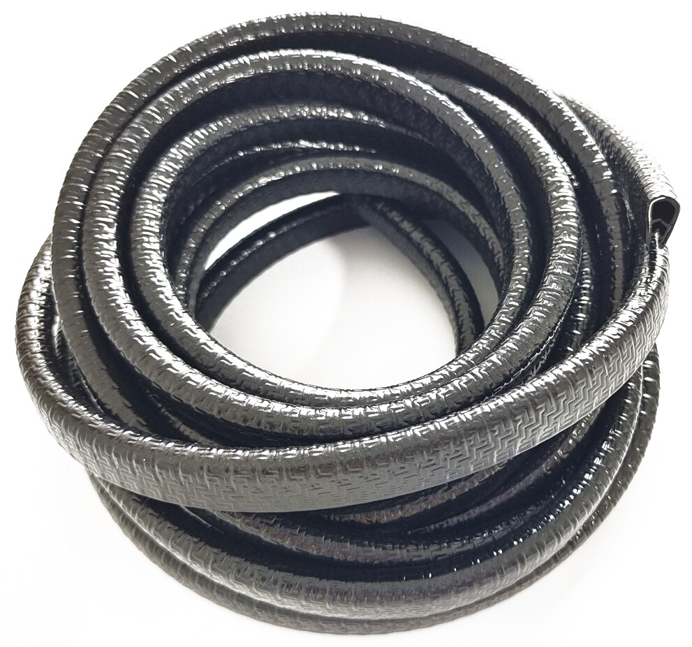4M Pinch Weld Rubber Sealing u-Shaped Trim Strip Auto Door Edge Isolation Noise