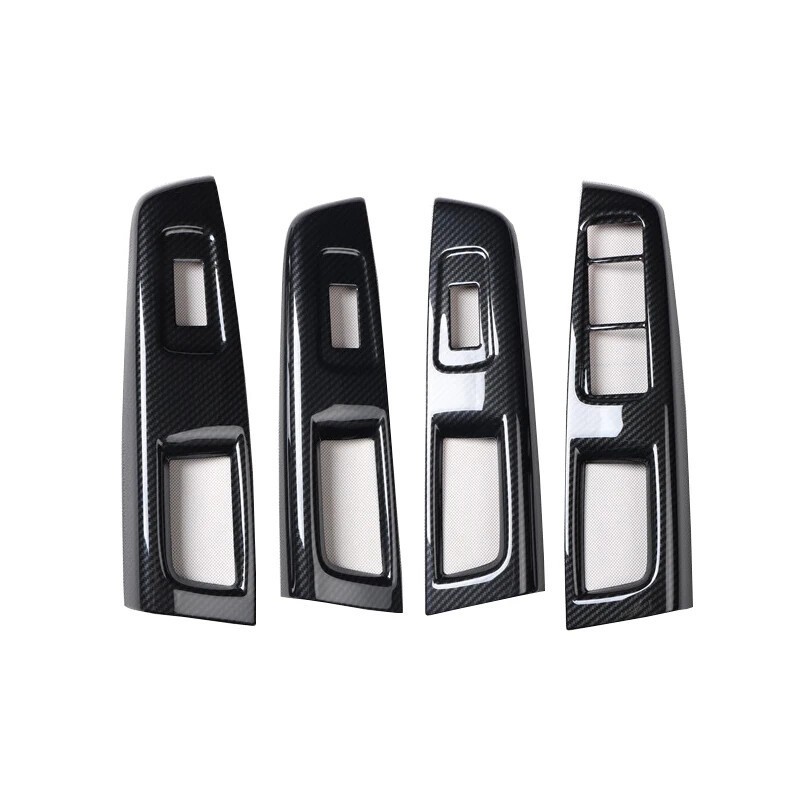 For Subaru Forester 2008-2012 ABS Carbon Fiber Accessories Gear Door Stickers