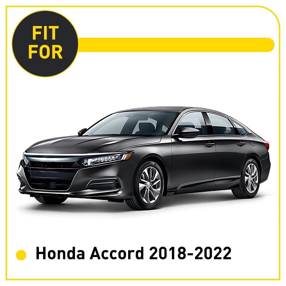 Front Rubber Hood Seal Strip Black Replacement For Honda Accord 2018-2022 1-10X