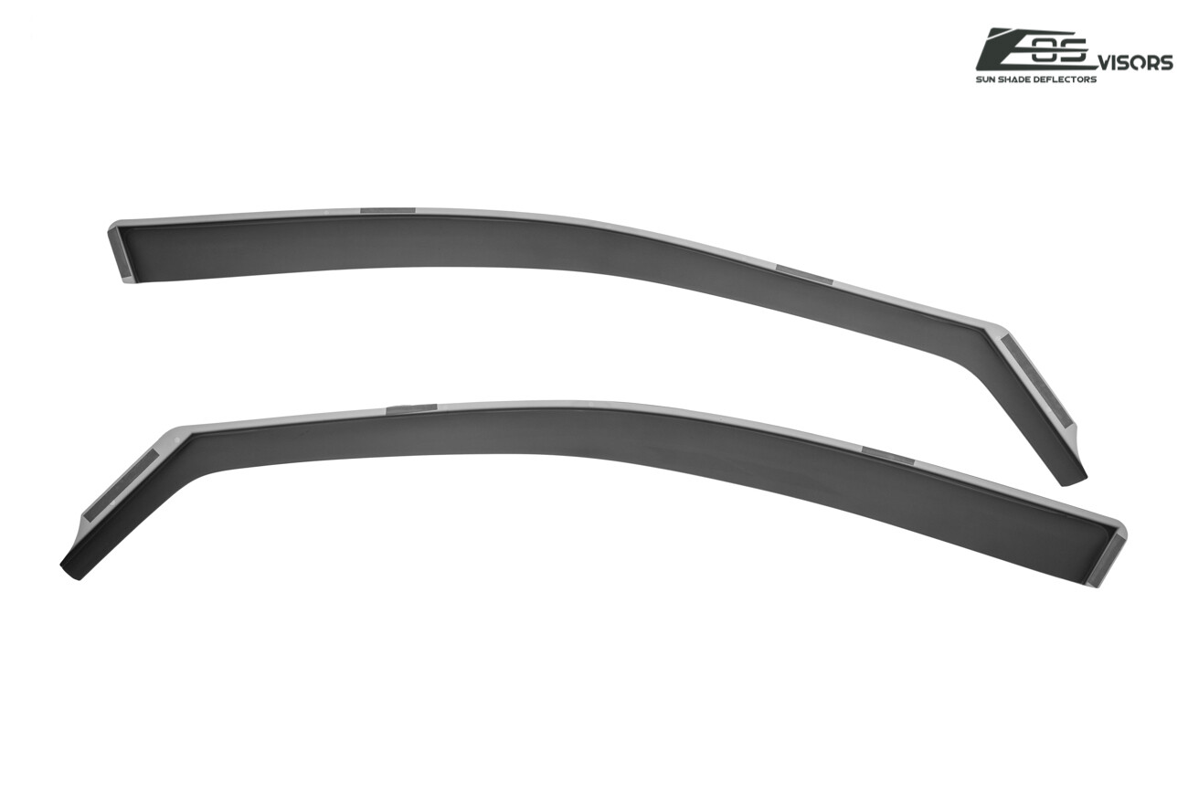 EOS Visors For 13-17 Honda Accord Coupe JDM IN-CHANNEL Side Window Rain Guards