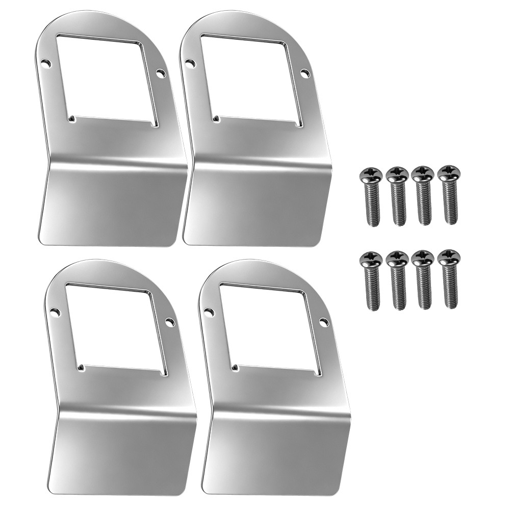 4x For Universal Truck RV Trailer Front Rear Watermelon Light Mounting Brackets