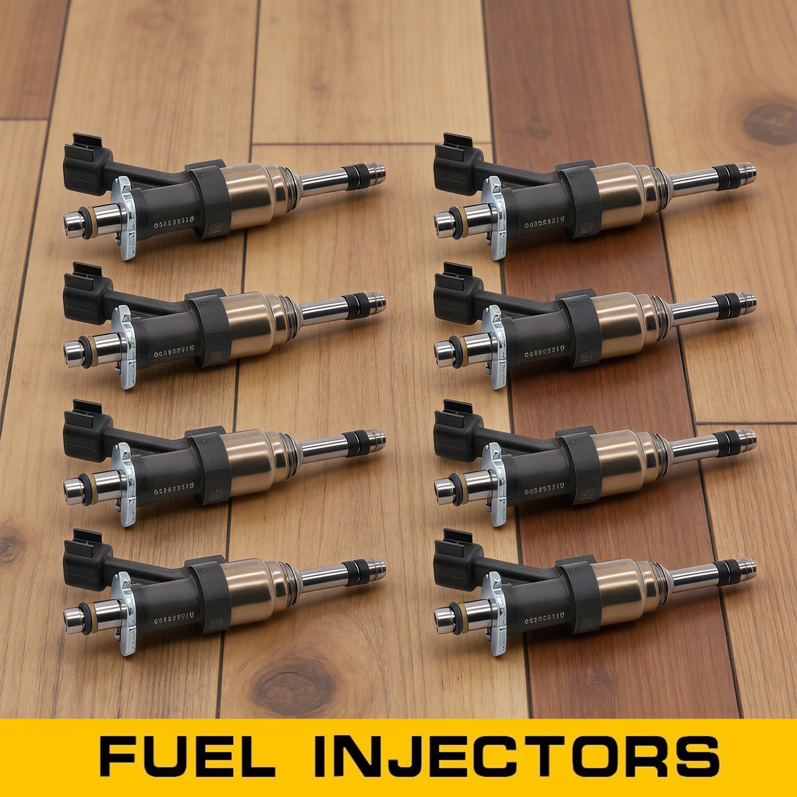8X GM 12668390 Fuel Injectors For 14-19 Chevrolet GMC 1500 5.3L FJ1217
