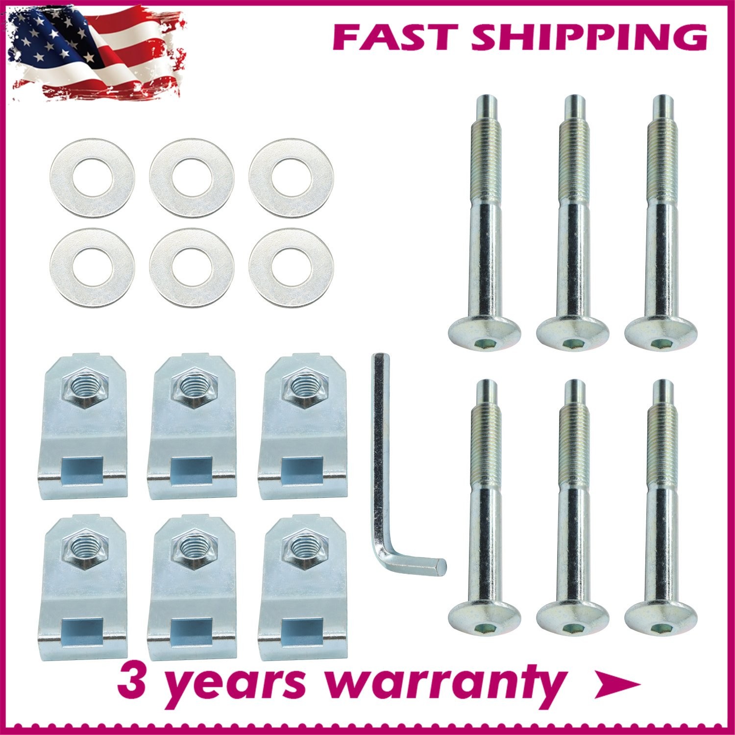 For Ford Ranger 1983 – 2011 New Truck Bed Mounting Hardware Bolts Kit