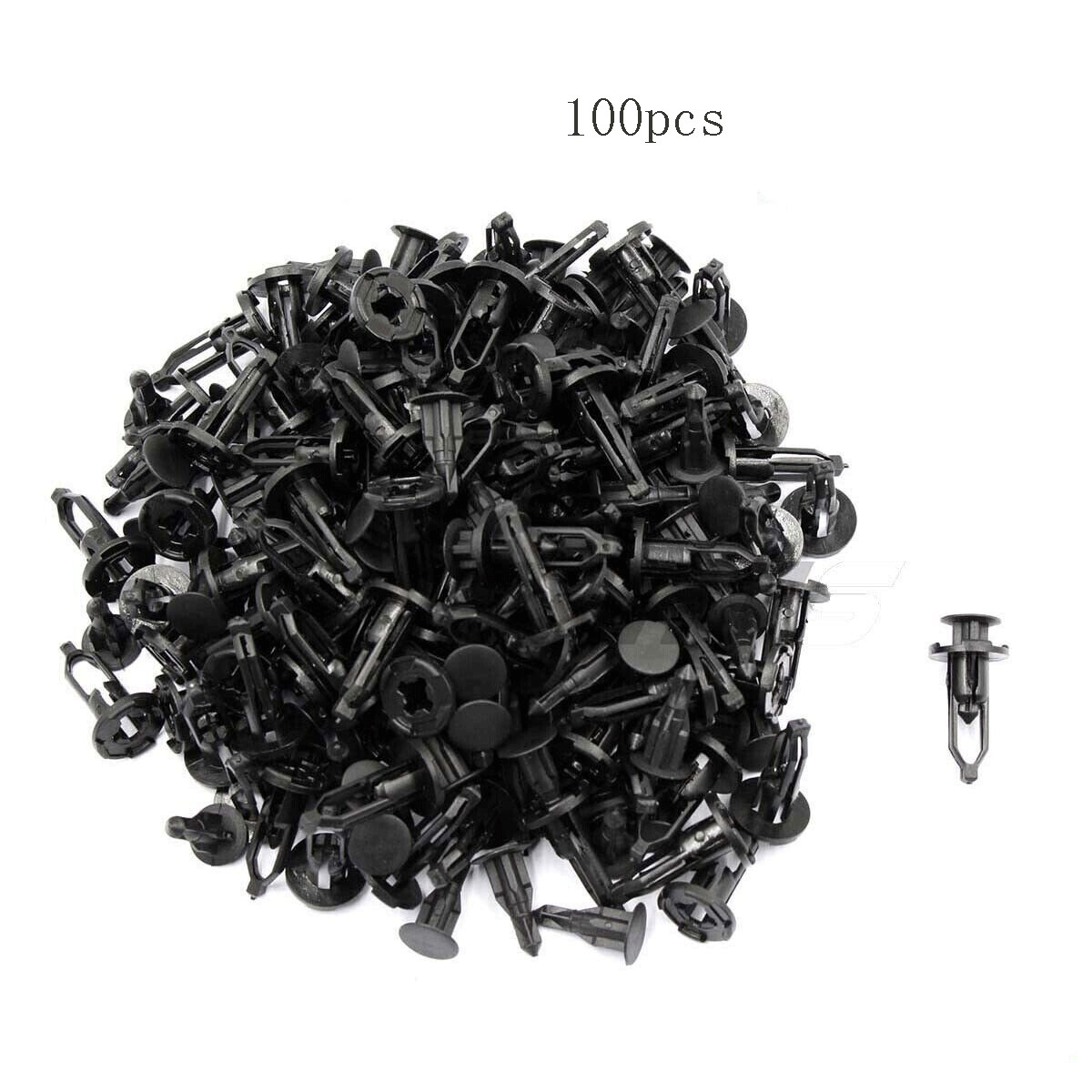 100X Fender Bumper Retainer Clips Hood for Toyota Scion 52161-16010 52161-02020