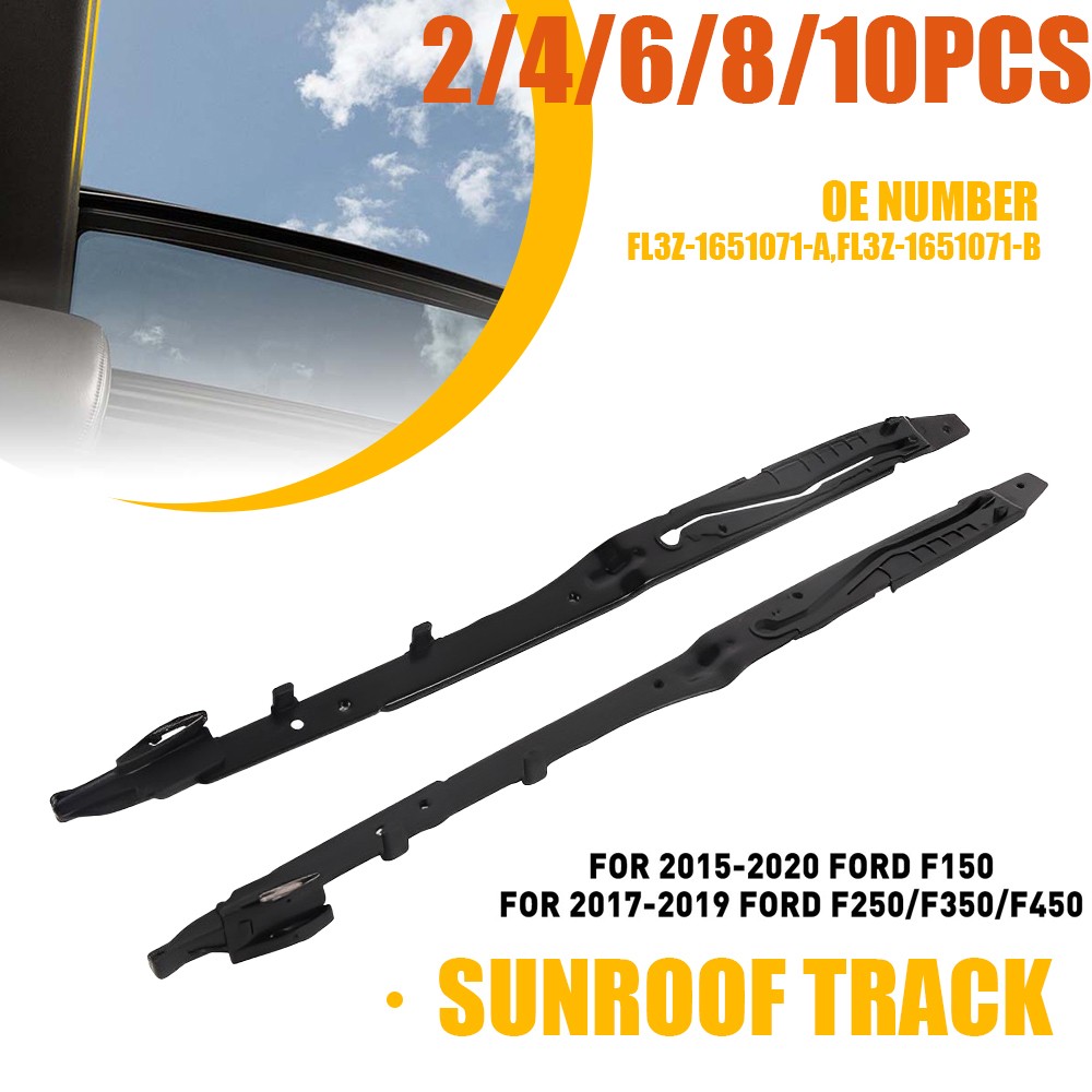 For Ford 2015-20 F150 17-19F250 F350 F450 Sunroof Track Assembly Repair Kit2-10X